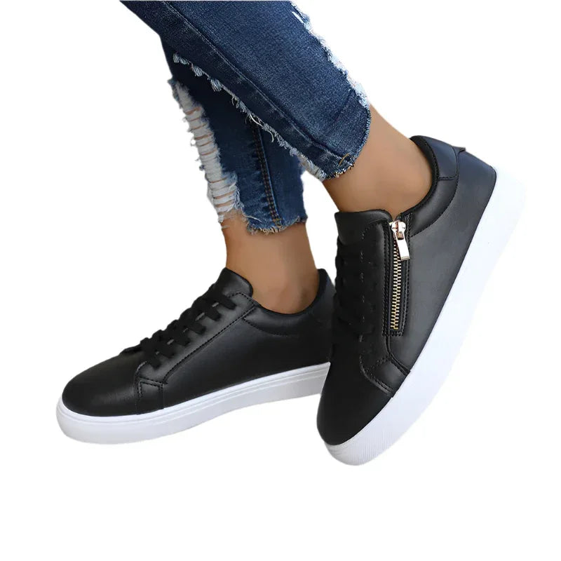 Baskets à semelle plate de grande taille pour homme et femme, style européen et américain, mode polyvalente