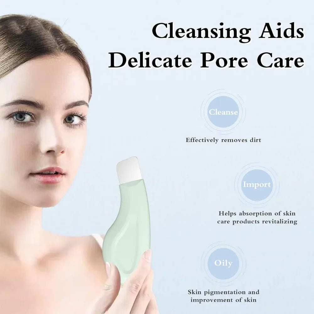 Spatule de nettoyage de peau, extracteur de points noirs, outil facial