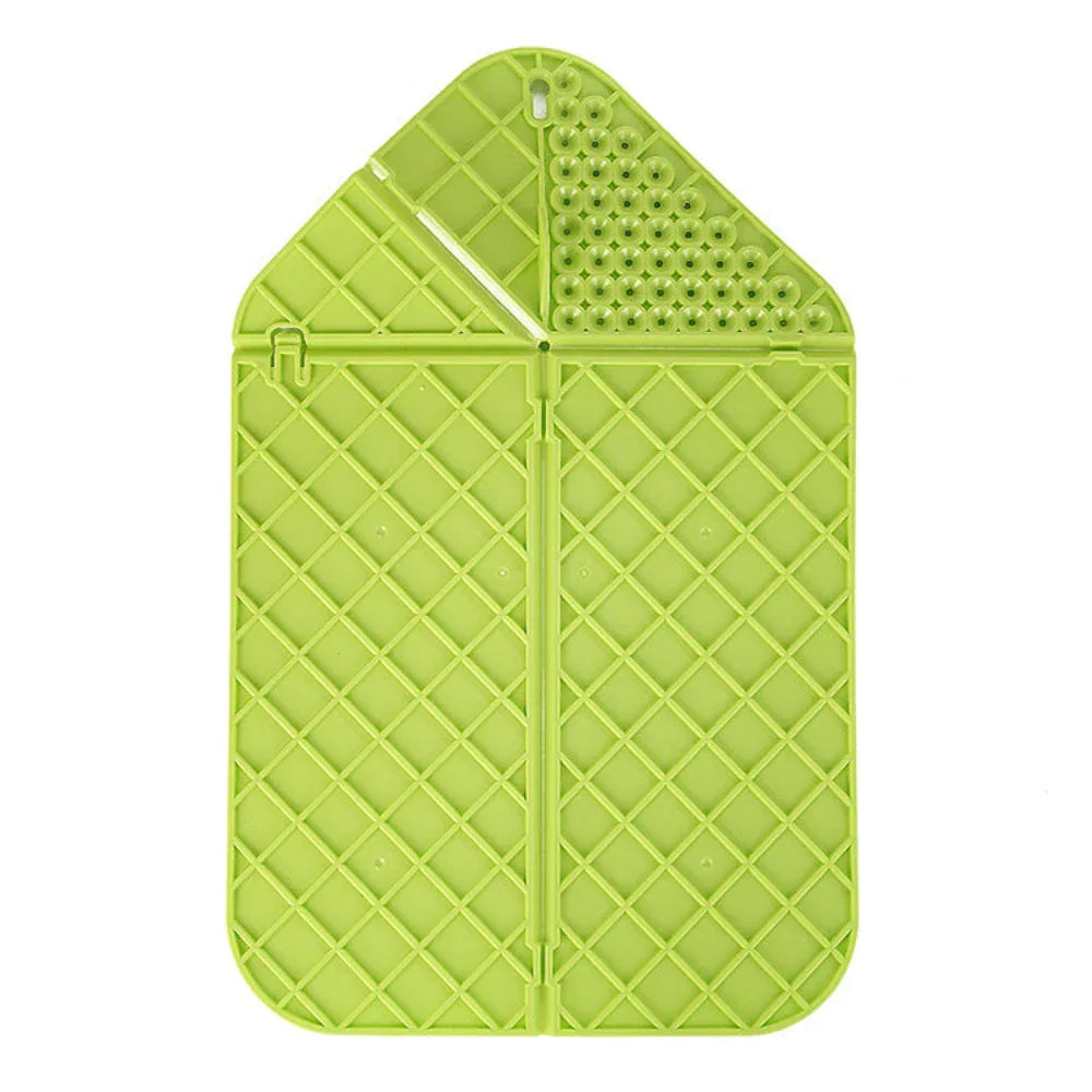 Planche à découper et égouttoir 2 en 1 en plastique Tapis de découpe pliable avec trou de suspension et verrou de sécurité