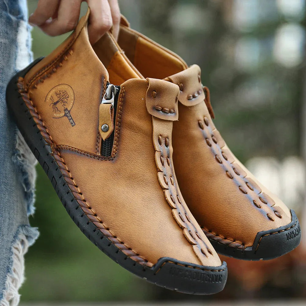 Chaussures décontractées pour hommes, faites à la main et à la mode