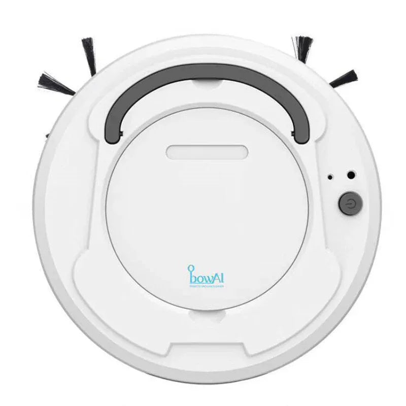 Robot aspirateur-laveur balayeur automatique rechargeable pratique