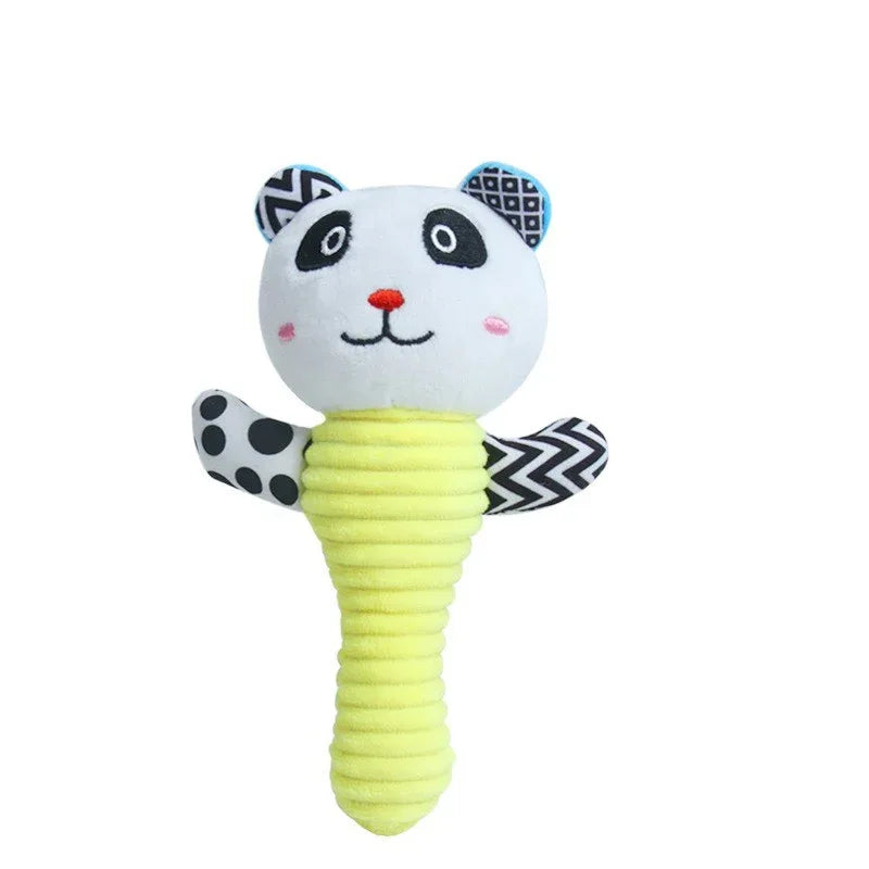 Jouets de hochet en peluche captivants pour bébé