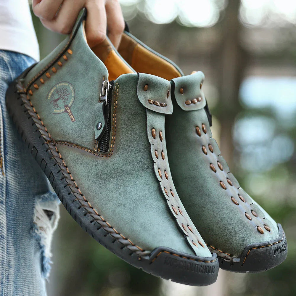 Chaussures décontractées pour hommes, faites à la main et à la mode