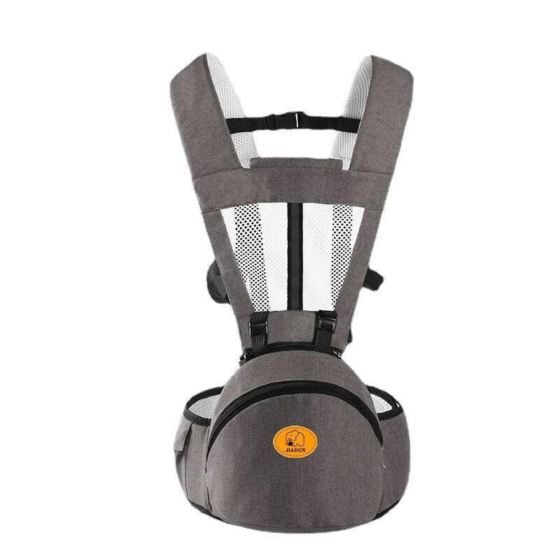 Porte-bébés ergonomiques confortables avec bretelles réglables et grande poche de taille pour bébés et enfants de 0 à 36 mois unisexe