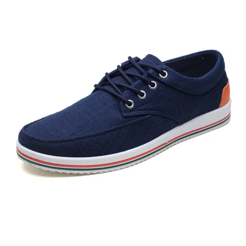 Chaussures en toile décontractées et confortables en lin
