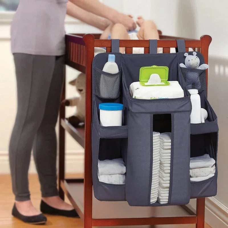 Sac de Rangement Suspendu pour Couches de Lit Bébé