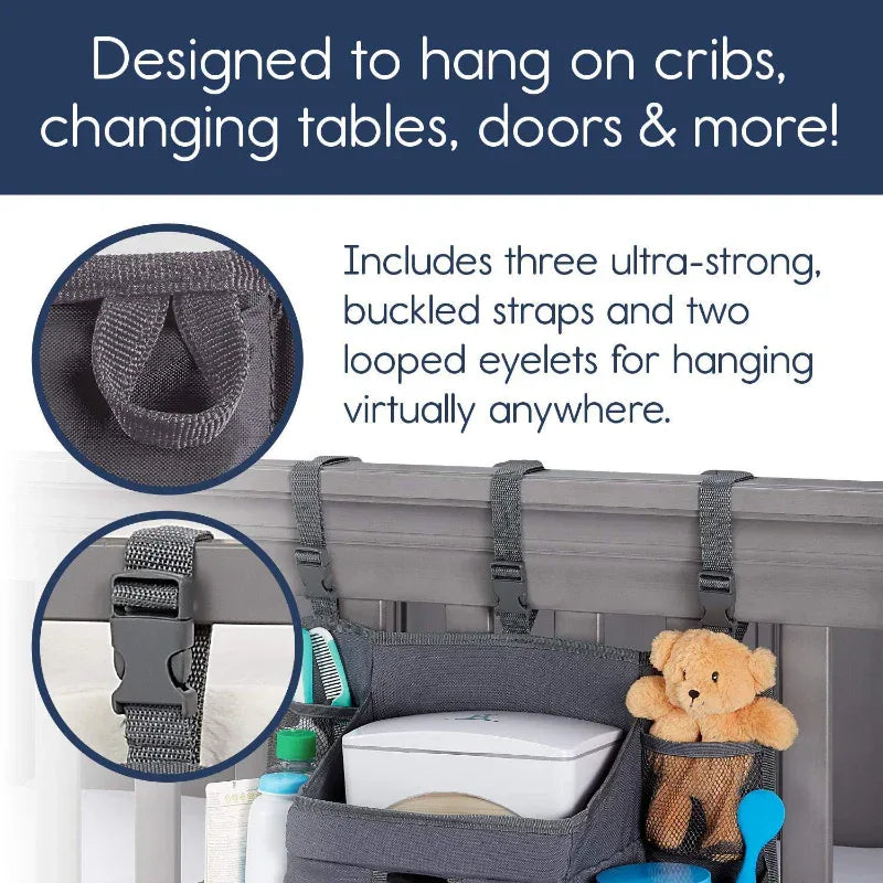 Sac de Rangement Suspendu pour Couches de Lit Bébé