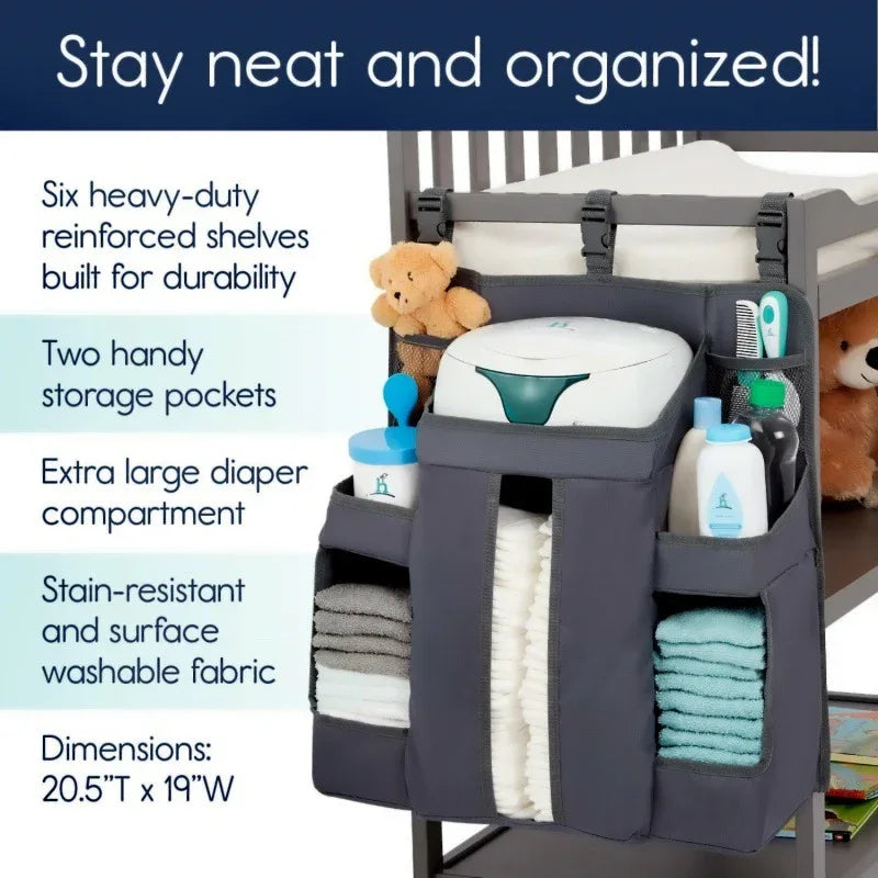 Sac de Rangement Suspendu pour Couches de Lit Bébé