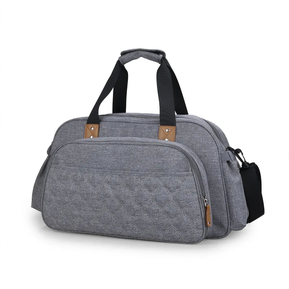 Sac à langer polyvalent et convertible en lit de bébé avec matelas à langer