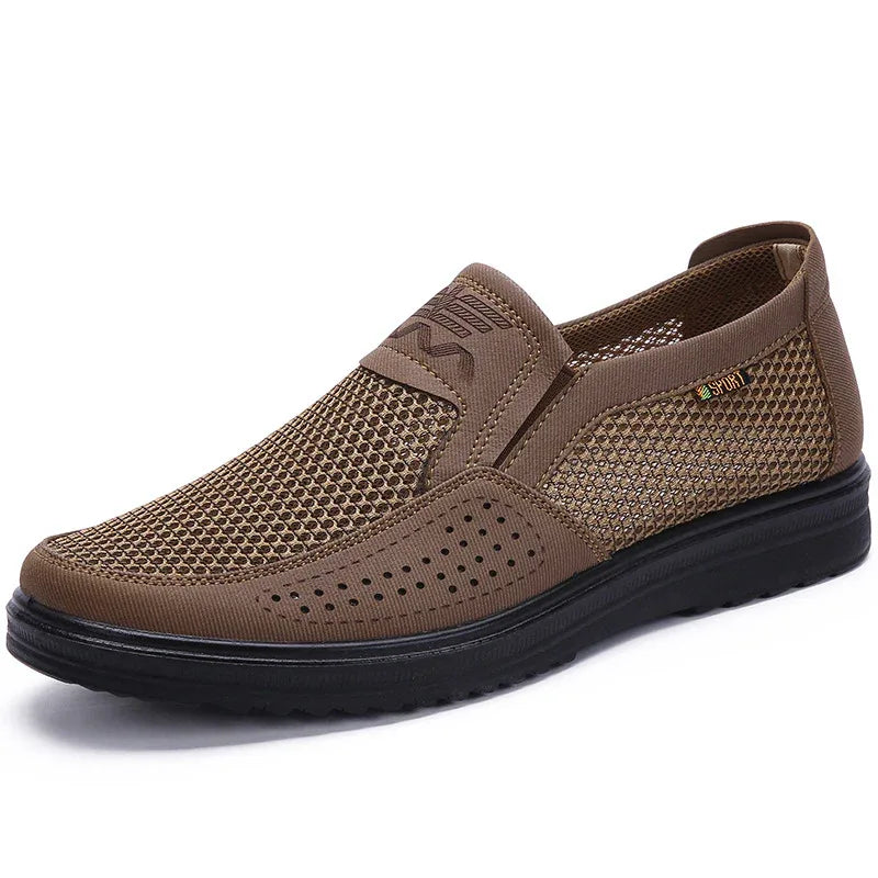 Atmungsaktive Herren-Freizeitschuhe aus Mesh