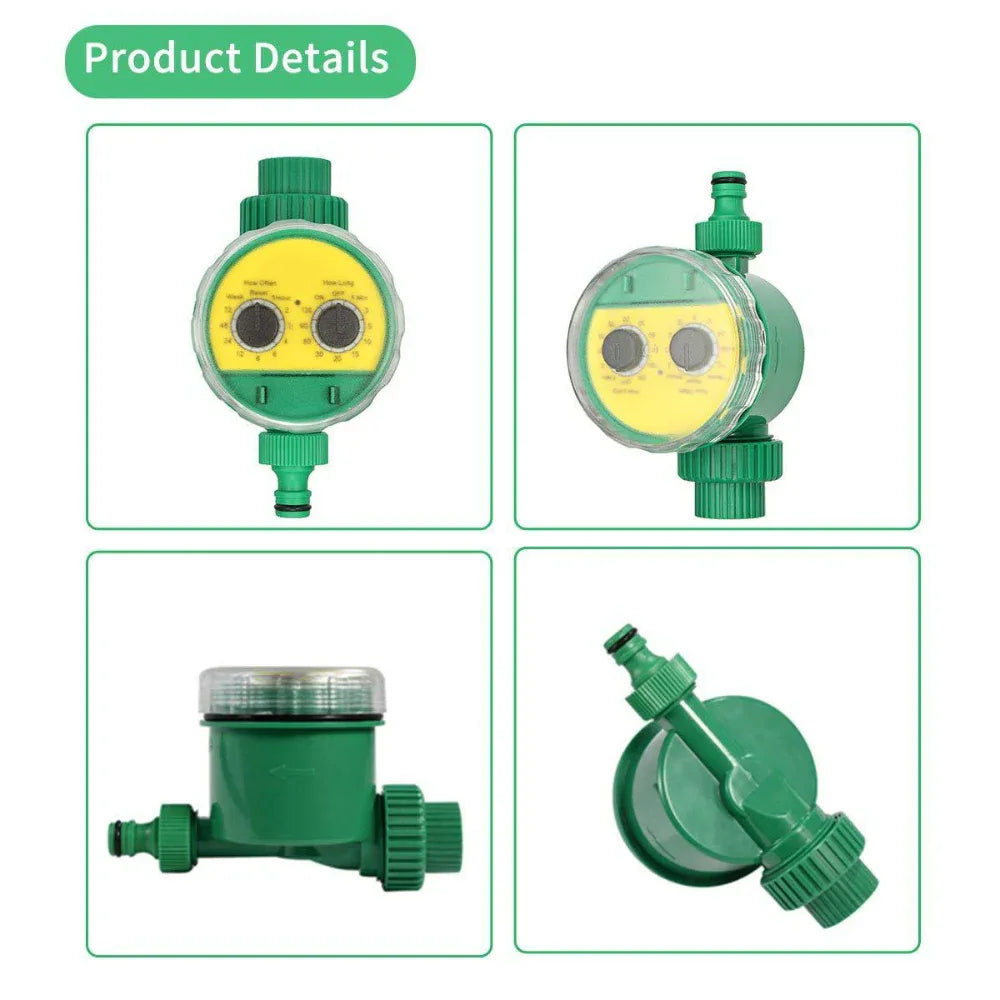 Programmateur d'arrosage de jardin avec écran LCD Contrôleur d'irrigation automatique