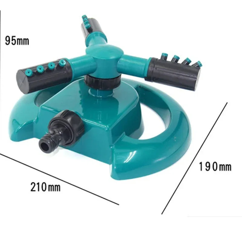 Arrosage de jardin Arroseur rotatif automatique à 360 degrés Irrigation agricole pour l'arrosage des pelouses