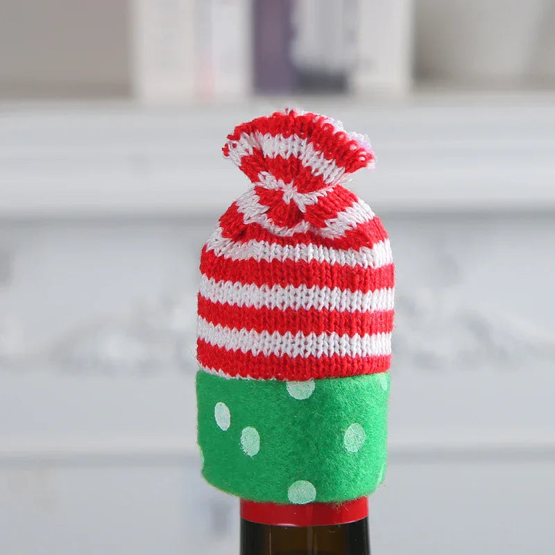 Décorations de Noël Simples et Tendances pour Bouteilles