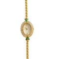 Montre classique faite main pour femmes avec strass incrustés