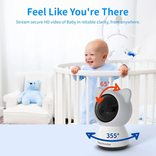 5 Zoll Bildschirm 1080P Infrarot-Nachtsicht-Babyphone