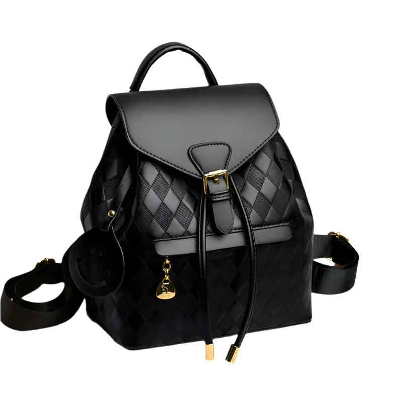 Multifunktionaler Damenrucksack aus Leder für Schule, Reisen und Arbeit