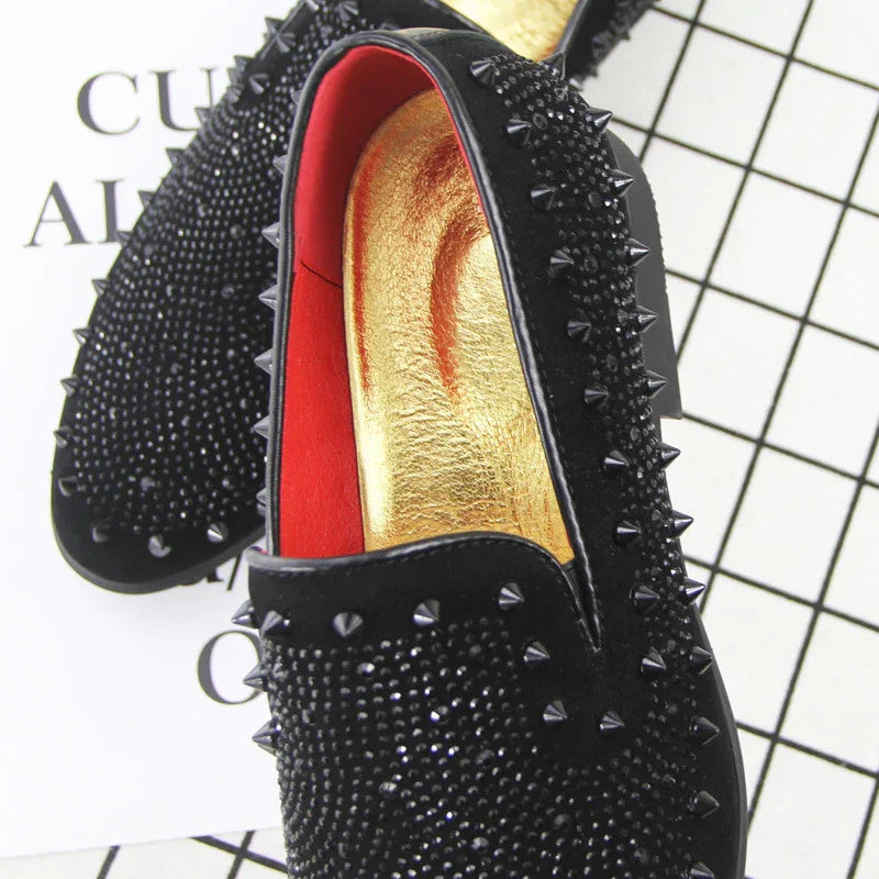 Leder-Slipper für Herren