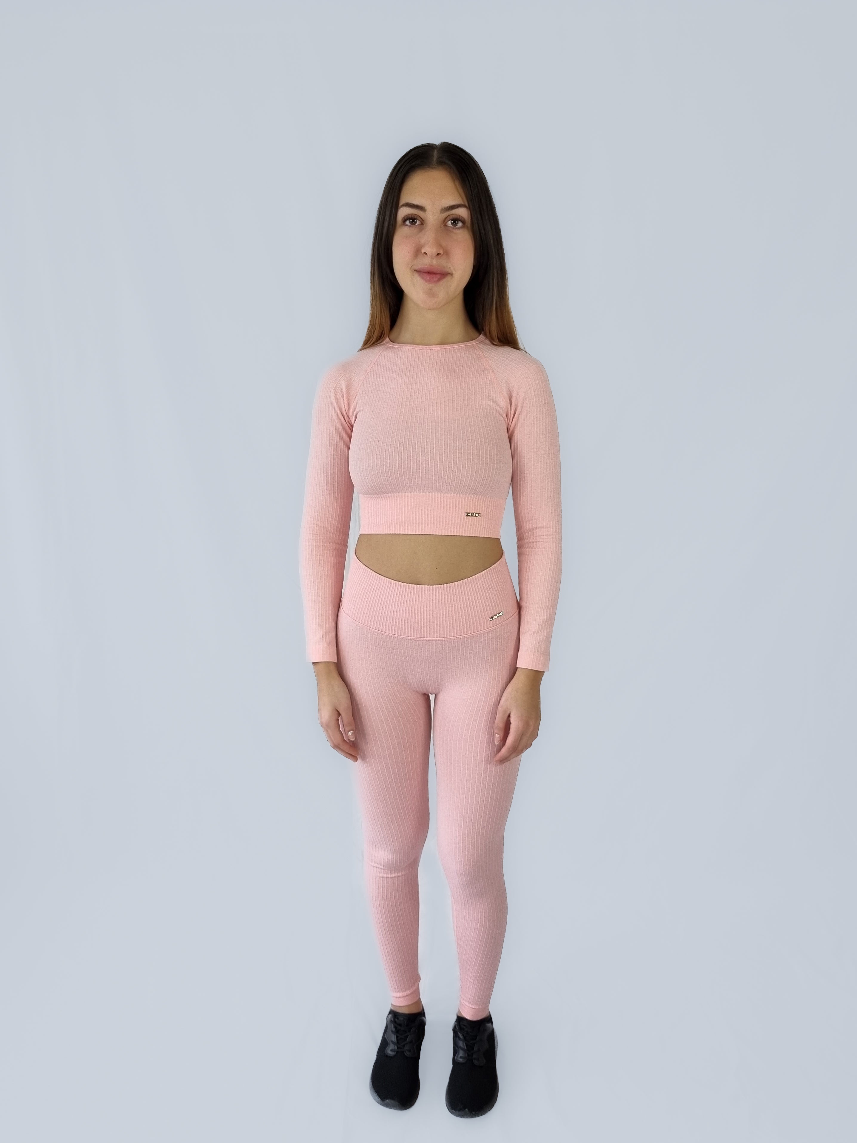 MISS ON RIBBED Seamless Träningstights