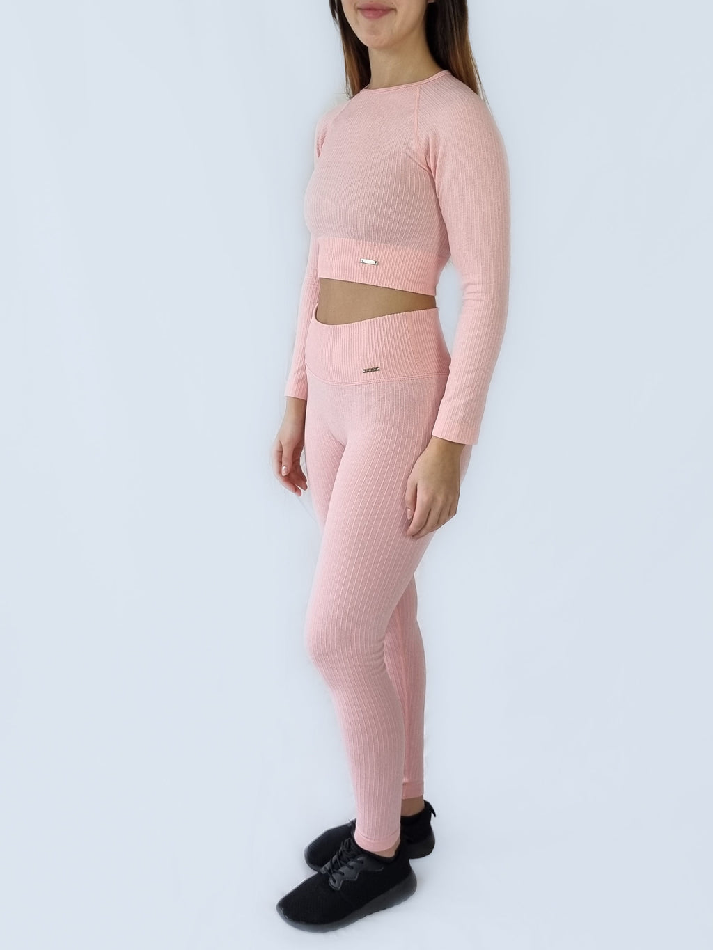 MISS ON RIBBED Seamless Träningstights