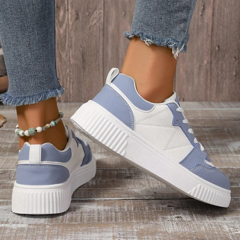 Dicke Sohle Leichte Sneakers Studenten Freizeit Sportschuhe Skateschuhe