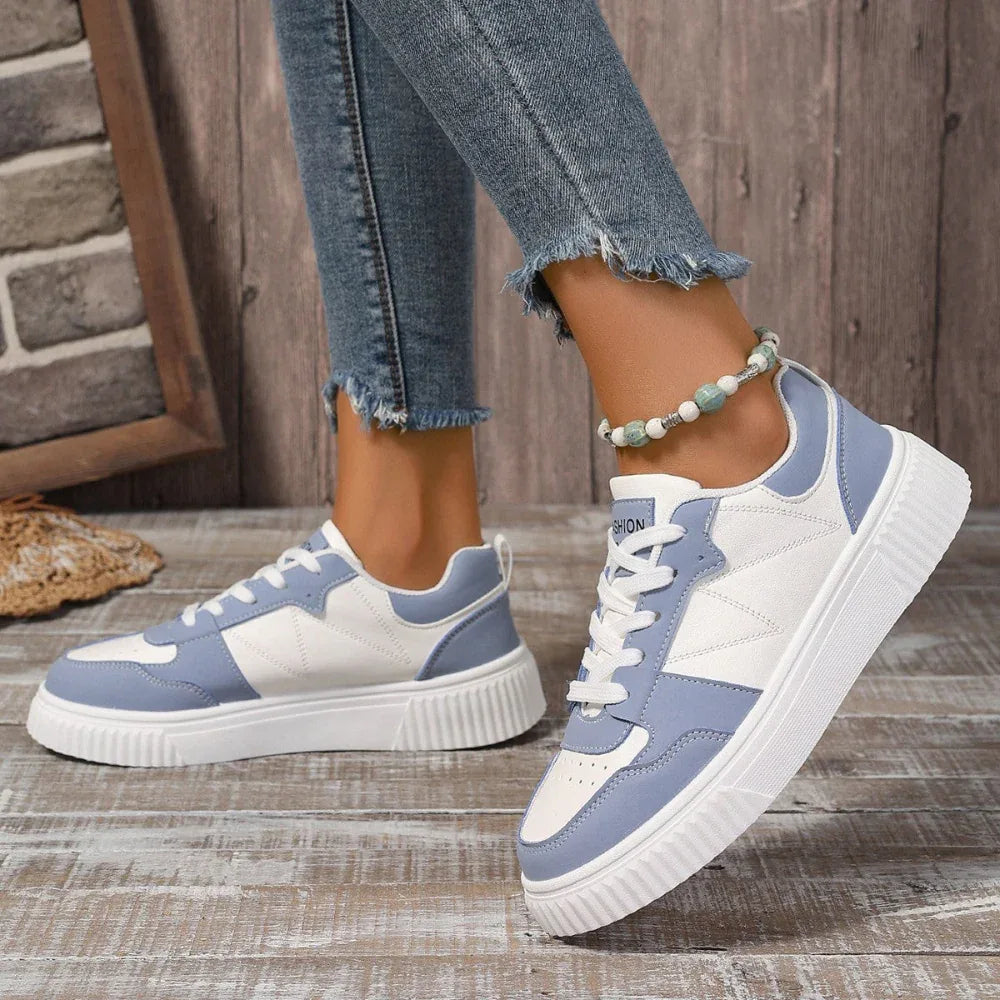 Dicke Sohle Leichte Sneakers Studenten Freizeit Sportschuhe Skateschuhe