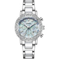 Montre à Quartz Lumineuse Nacre Étanche pour Femme