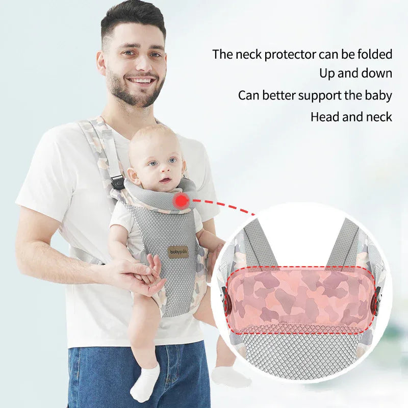 Atmungsaktive und leichte Babytrage
