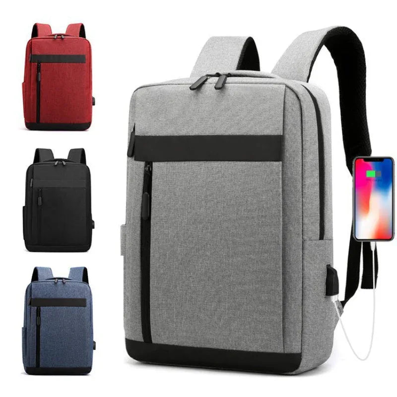 Große Business-Reisetasche Unisex Rucksack mit USB-Ladeanschluss