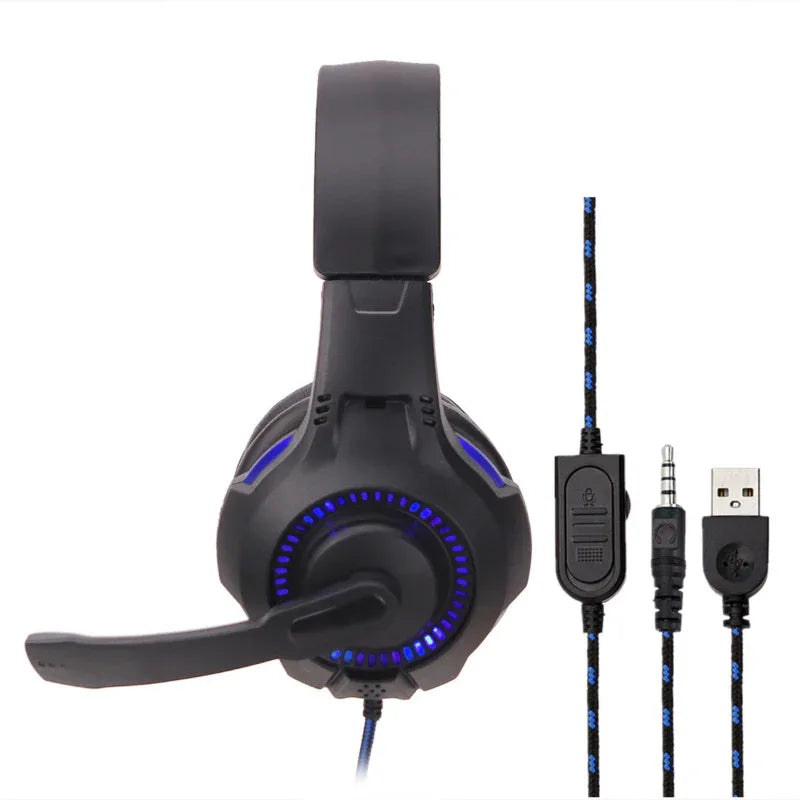 Beleuchtetes, Kopfmontiertes PS5-Gaming-Headset