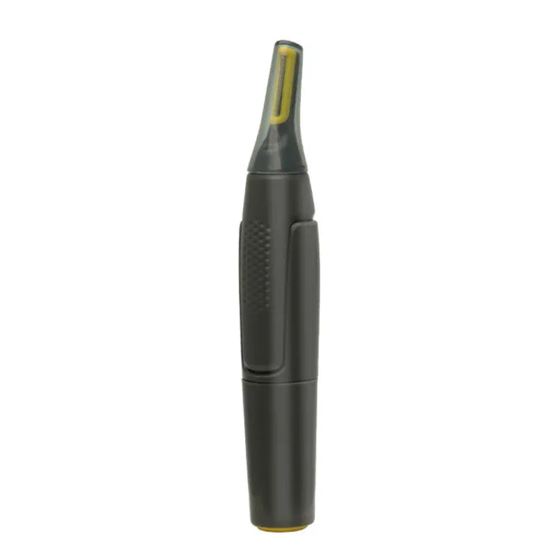 Tondeuse électrique de précision ultra fine pour nez, oreilles, sourcils et barbe, unisexe, avec lumière LED, coupe-cheveux et rasoir