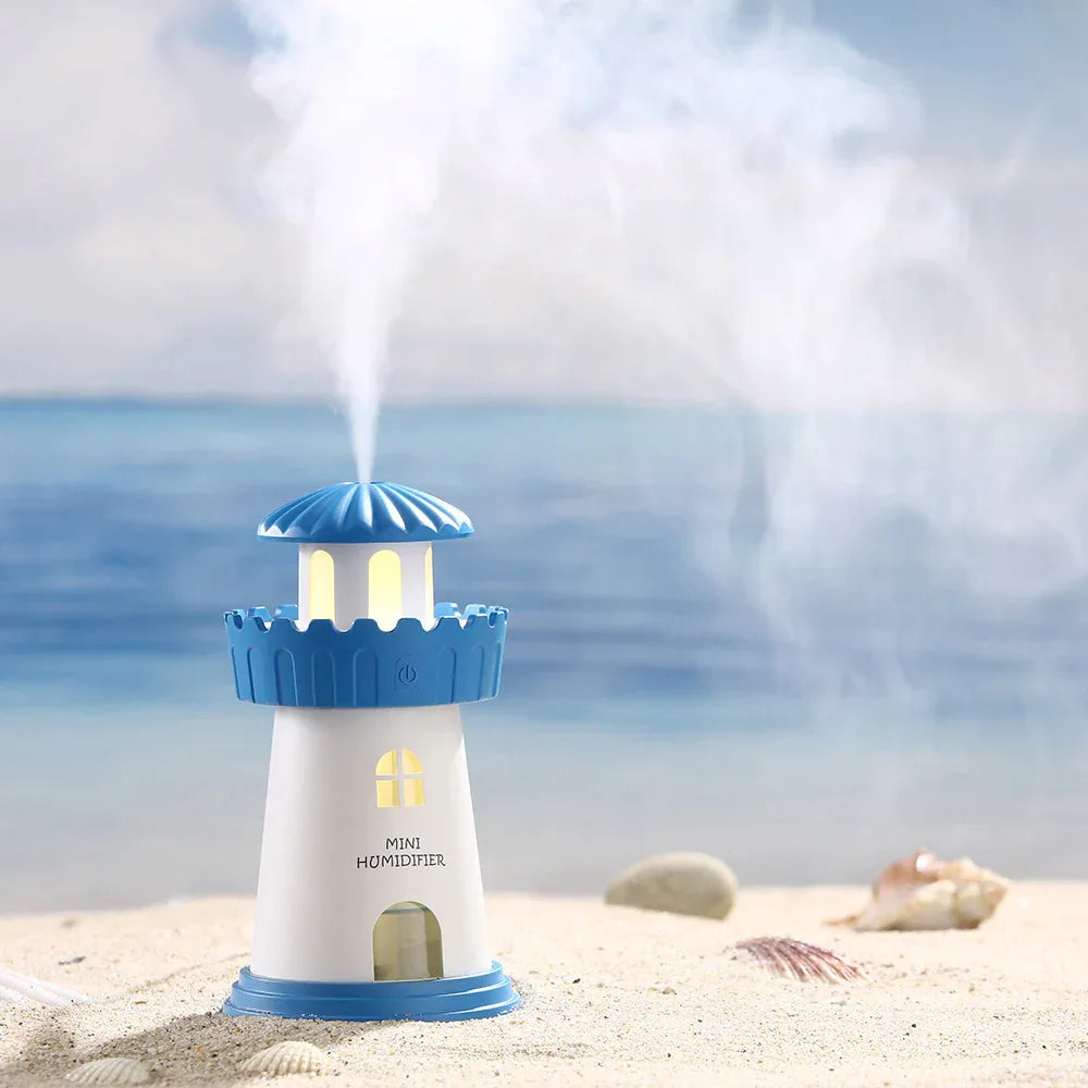 Humidificateur miniature pour la maison en forme de phare