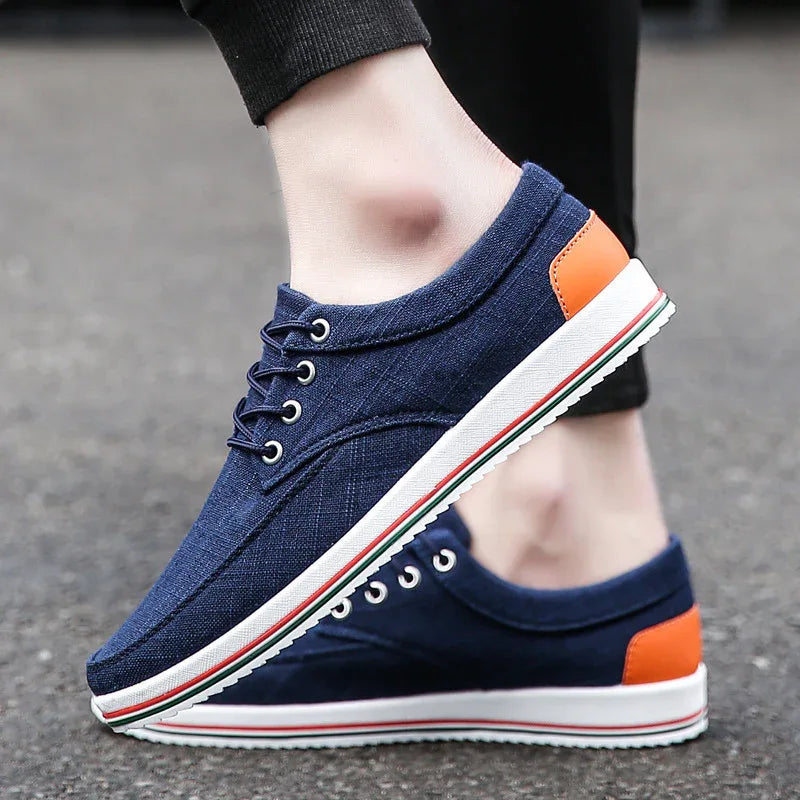 Chaussures en toile décontractées et confortables en lin