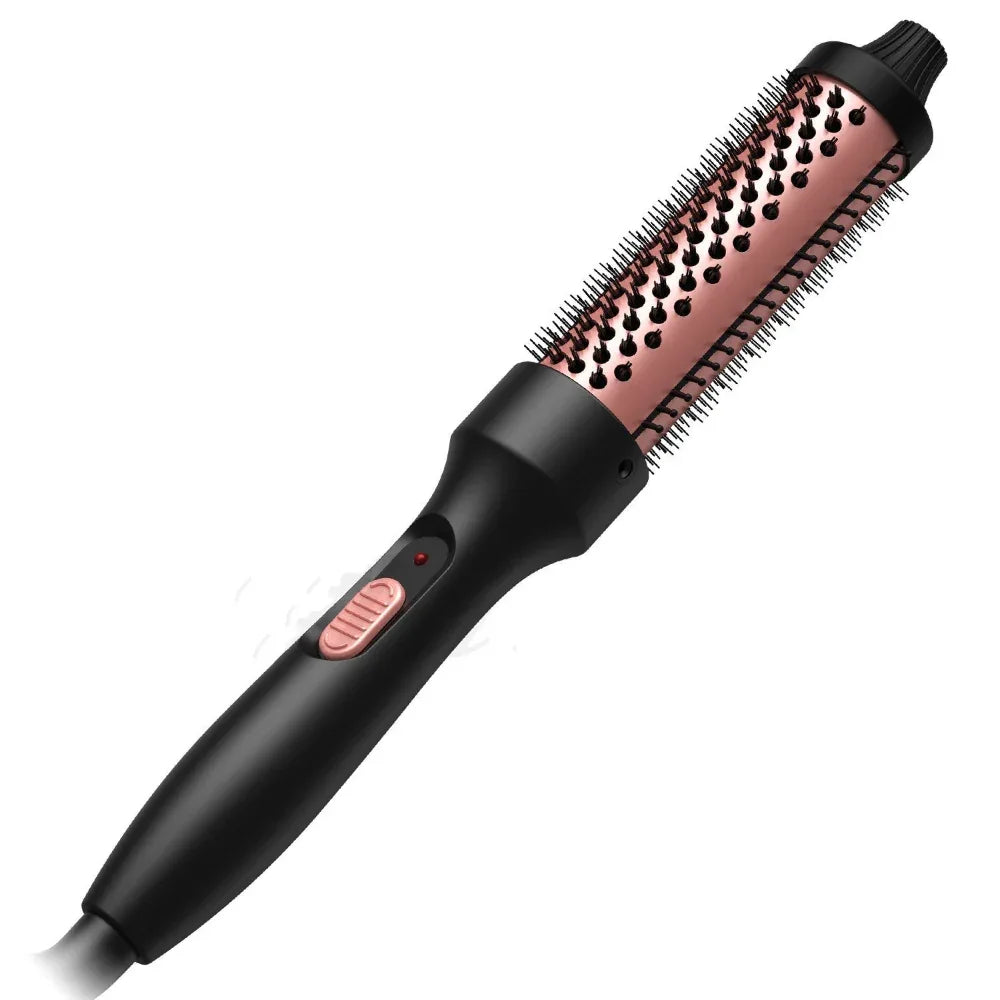 Brosse chauffante lissante et bouclante haute puissance pour le coiffage des cheveux
