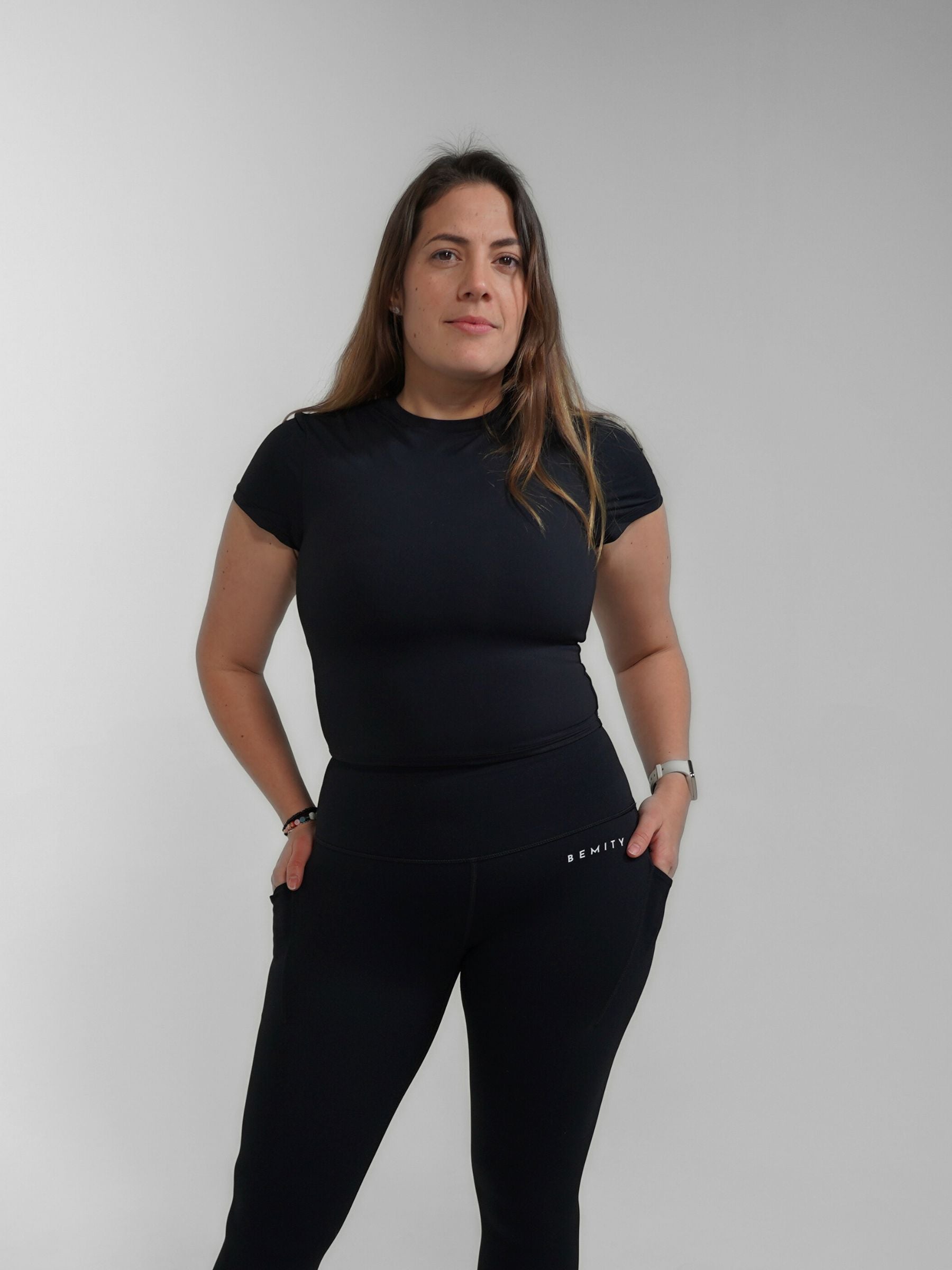 BEMITY CROP Tränings T-shirt