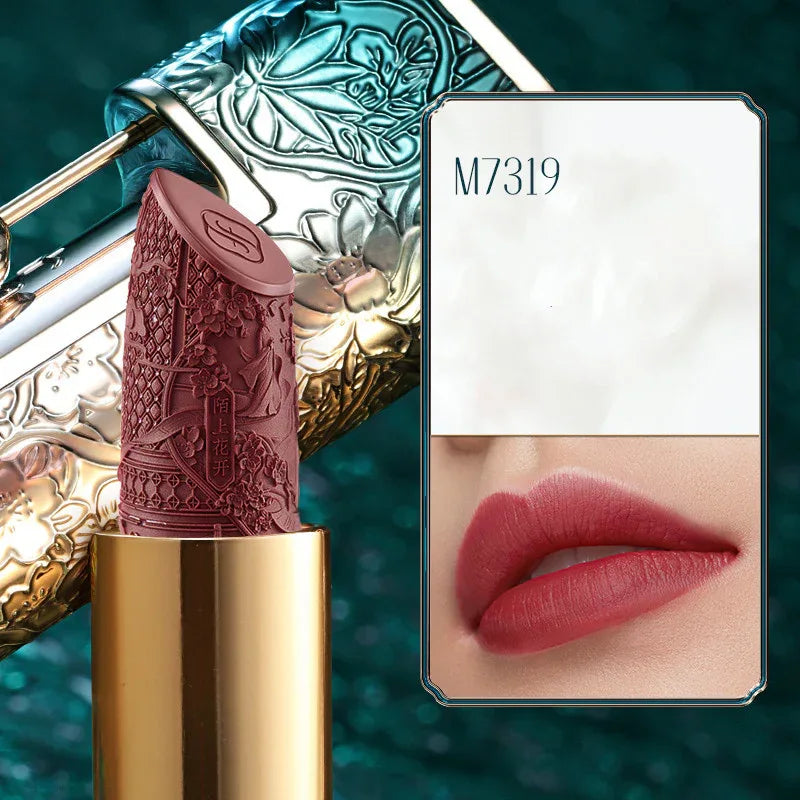 Concentric Lock Lippenstift, geprägtes mattes Finish