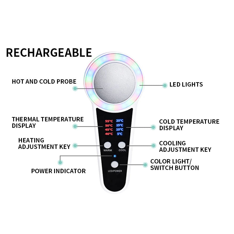 Appareil de beauté lifting par luminothérapie LED
