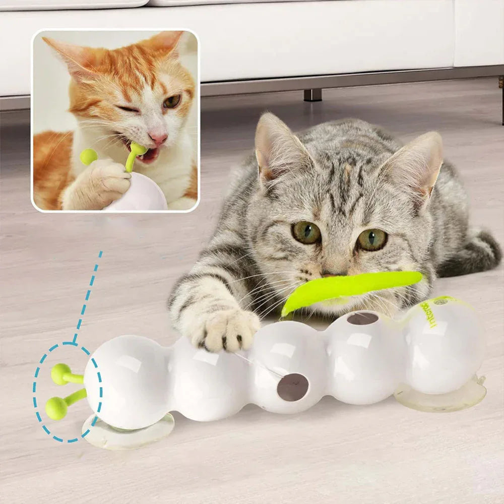 Pet Teasing Wiederaufladbares intelligentes interaktives lustiges Katzenspielzeug