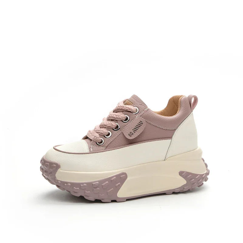 Damen Retro-Sneaker Modische Und Personalisierte Plateauschuhe