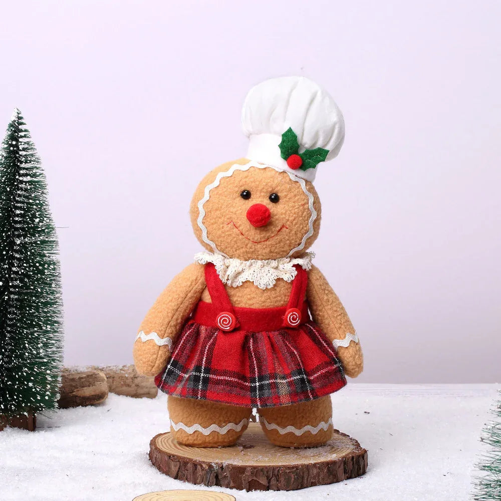 Nouvelle décoration de Noël : bonhomme de pain d'épices