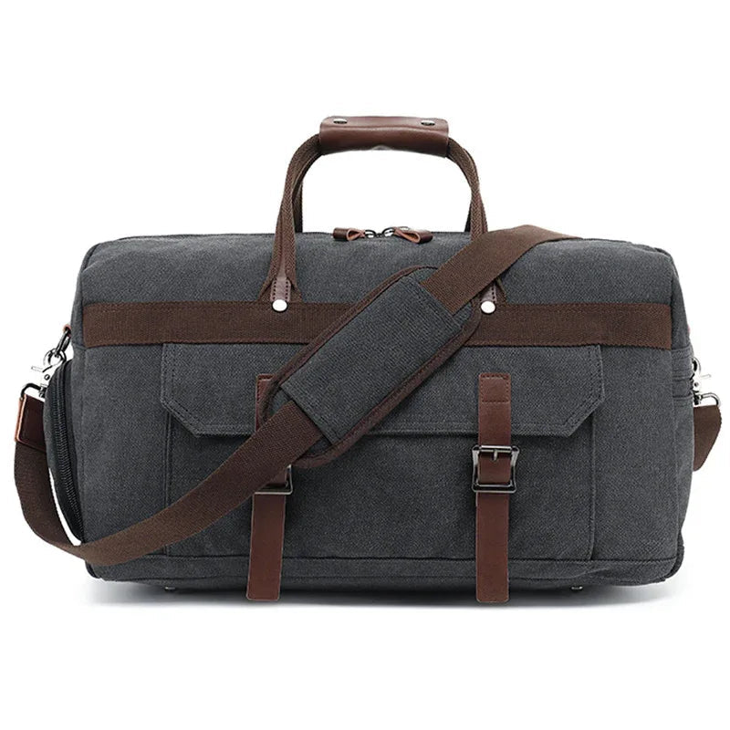 Sac à bandoulière de voyage grande capacité pour homme