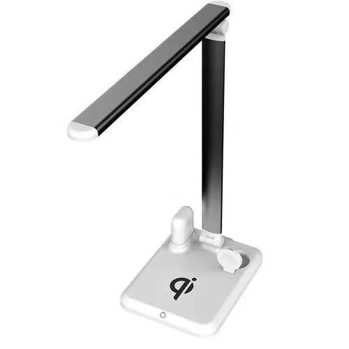 4-in-1 LED Schreibtischlampe mit kabellosem Ladegerät