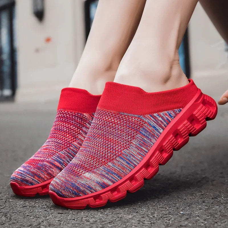 Mocassins Flyknit Chaussures Décontractées Tendance Respirantes à Enfiler