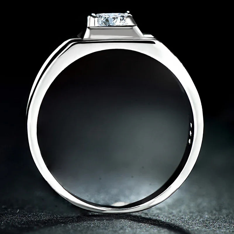 Bague en argent sterling pour homme