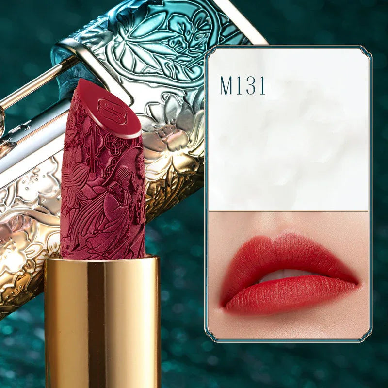 Concentric Lock Lippenstift, geprägtes mattes Finish