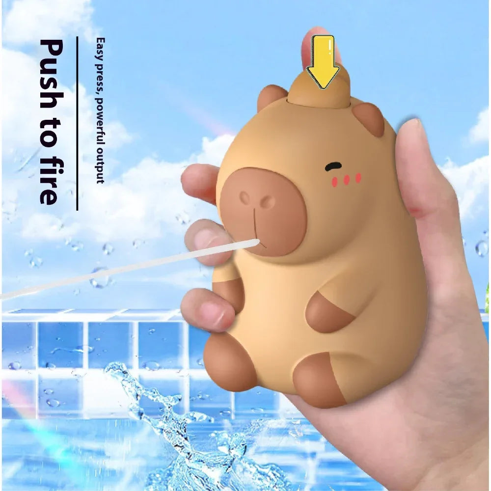 Pistolet à eau Capybara pour enfants, jouet de piscine ou de bain d'été en plein air