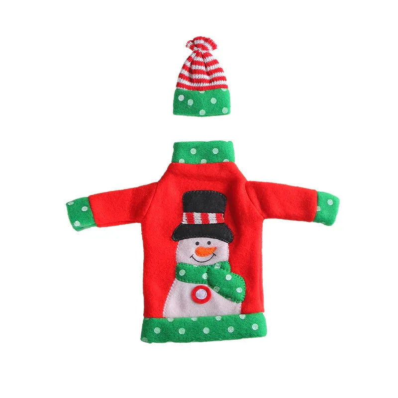 Décorations de Noël Simples et Tendances pour Bouteilles