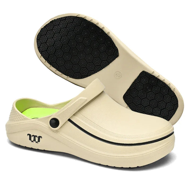 Herren rutschfeste, wasser- und ölbeständige Arbeitsschuhe/Clogs