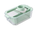 Râpe multifonctionnelle en acier inoxydable Hachoir de cuisine domestique Trancheuse de légumes et de fruits