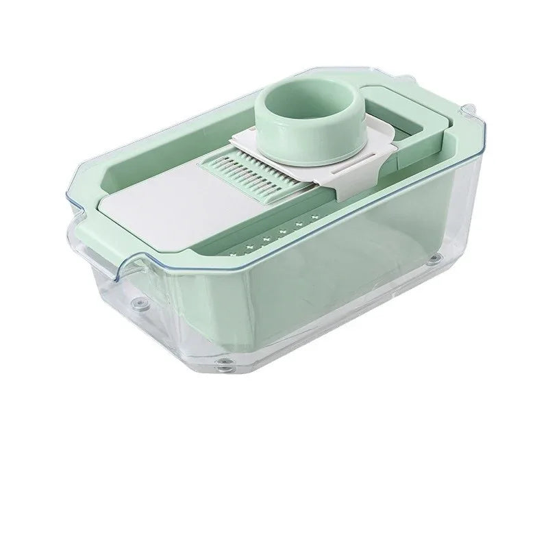 Râpe multifonctionnelle en acier inoxydable Hachoir de cuisine domestique Trancheuse de légumes et de fruits