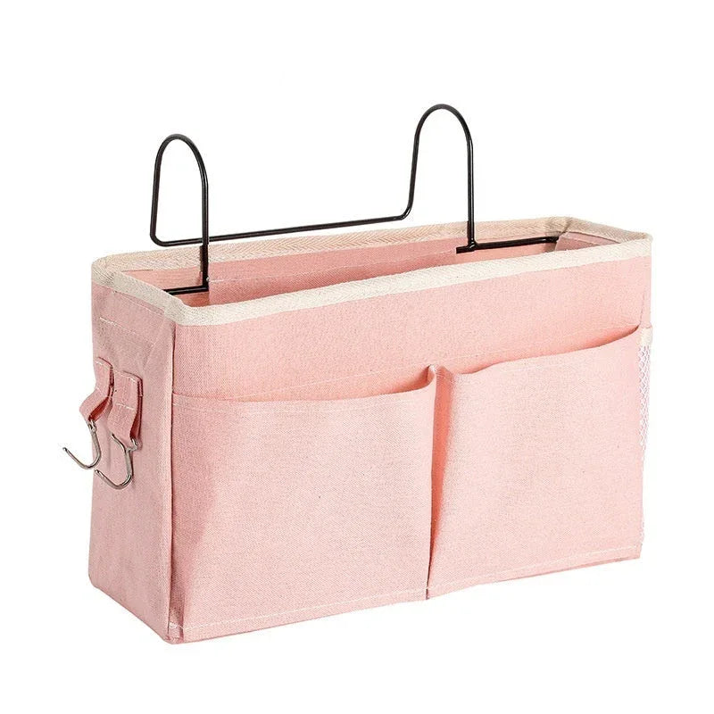 Panier suspendu de chevet pour dortoir, étagère de rangement de chambre à coucher